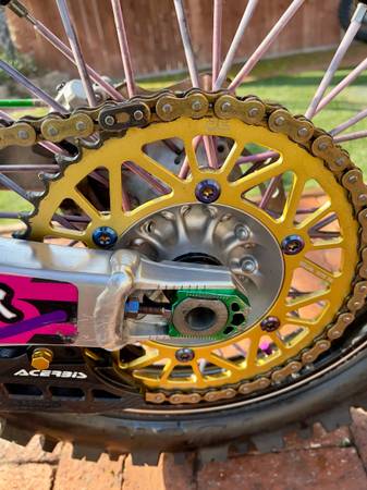 Dirtbike chain kx450 1