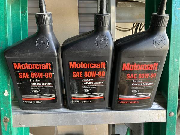GEAR OIL - three quarts 1