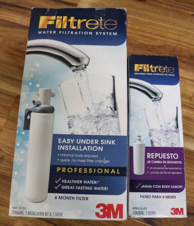 Faucet water filtration system 1