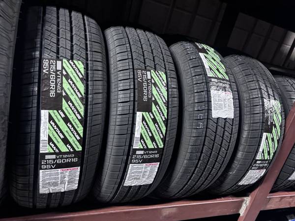 215/60/16 Vantage tires – road-ready and durable. Perfect for replacem 1