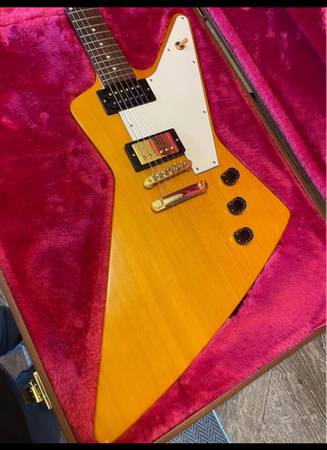 Epiphone 58 Korina Explorer modded 1