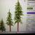 2' 3' 4' Natural Alpine Artificial Christmas Tree Set, Unlit - Christm 1 thumbnail