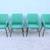 Modern Coalesse Brian Kane Bindu Green Guest Chairs Set of 4 Brand New 6 thumbnail