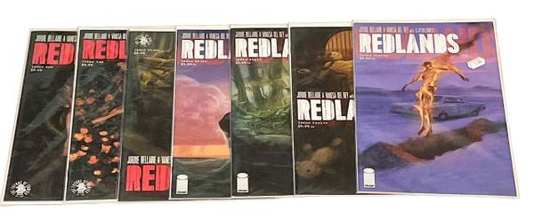 Redlands #1-3, 7-8, 11-12, Image, Horror Comics, Jordie Bellaire 1