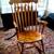 1980s Nichols & Stone Co. Hardwood Maple Windsor Rocking Chair 4 thumbnail