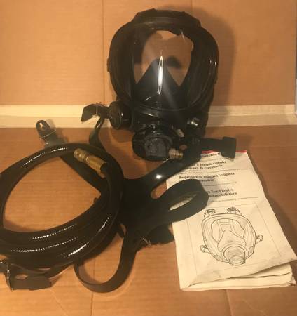 3M -7885T Full Face Respirator - Ext Line Kit - plus Acces. 1