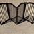 Unipaws Flat Wooden 4 Panel Dog Gate Free Standing 20”-80” an 1 thumbnail