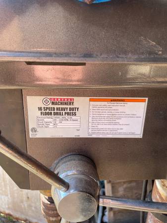 Central machinery drill press 1