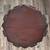 Carved Mahogany Chippendale Style Pie Crust Clawfeet Antique Pedestal End Table 5 thumbnail