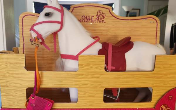 "Our Generation" Camarillo Horse for 18" dolls - $30 (Lynnwood)63438306583937124
