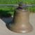 11" Large Antique Brass Steam Locomotive Train Bell 1 thumbnail