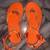 [New] Teva Women's Original Flip Flop Sandals in Orange color - Size 7 2 thumbnail