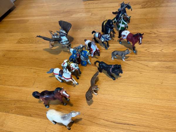 Dinosaurs, Schleich figures, dragons, cars and more 1