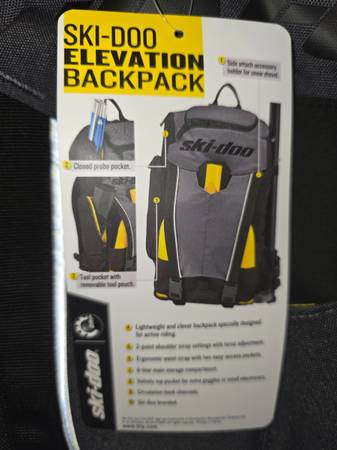 Skidoo Elevation Backpack - NEW 1