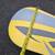 Ride Control Yellow Snowboard 146cm Burton Custom Freestyle Bindings 17 thumbnail