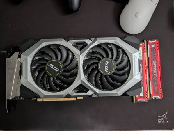 (GPU+RAM+Monitor+PSU) RTX 2080 Super, Crucial 16gb, AOC 34 160hz Ultrawide, Apev 1