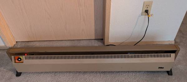 WANTED: Portable 120V hydronic type baseboard heater 1