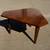 MCM Mid Century Modern Wood Guitar Pick Coffee Cocktail Table Vintage 3 thumbnail