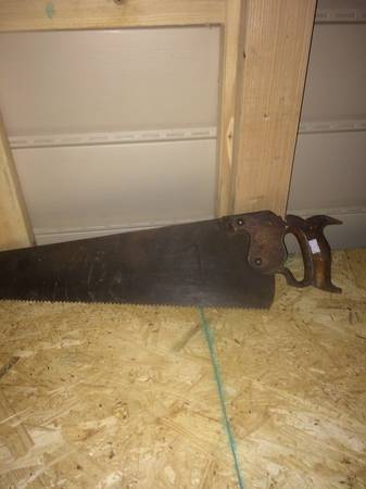 old hand saw 1