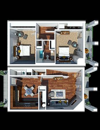 $1,509 / 2br - 1078ft2 - You Score Big 🏈Points With A Big 2BR 1.5BTH Townhome! (Oak Ridge, Tennessee)63815695215361121