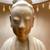 Vintage Serenely Smiling Buddha Table Lamp w/ Brass Base 9 thumbnail