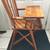 Antique Lehman Solid Maple High Chair 3 thumbnail