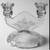 Vintage Jeanette Glass Pair Double Arm Sunburst Glass Candlesticks 4 thumbnail