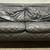 BLACK LEATHER LOVESEAT ITALIAN MOD DESIGN 1980'S SOFA 4 thumbnail