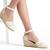 New Closed Toe Espadrille Platform Wedge Heels/Sz.8.5 Beige 1 thumbnail