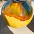 Vintage Pair Drip Glaze Psychedelic Lamps 3 thumbnail