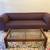 Dark purple couch/sofa  95x36.5x29.5” 1 thumbnail