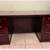 Leather Sofa, desks, 2 latteral file cabinet, desk with upper cabinet 4 thumbnail