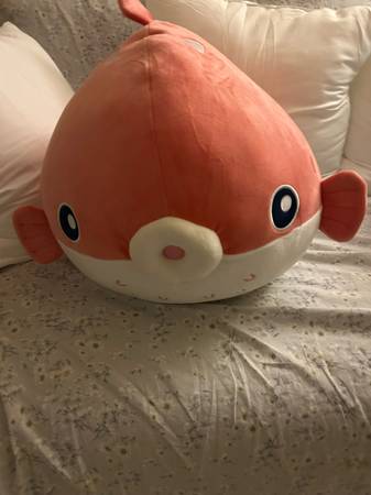 36”Giant stuffed animal blowfish brand new 1