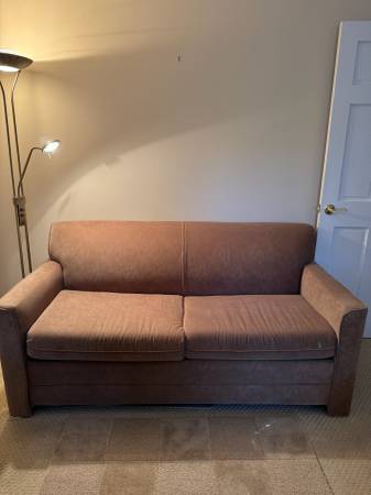 Tan/Beige Sleeper Sofa - $110 OBO 1