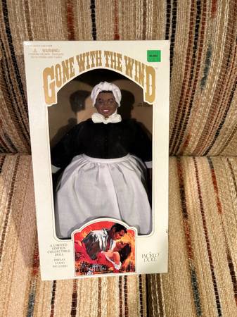 Vintage 1989 World Doll Gone With The Wind No. 61061 Maid With Tag 1