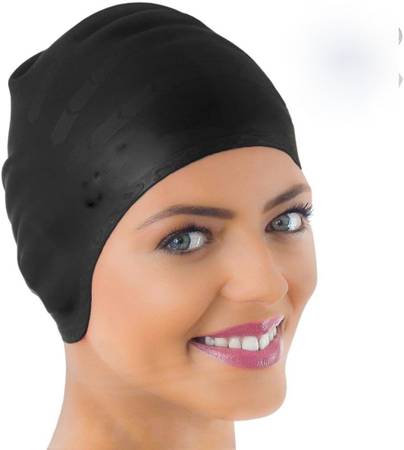 New Silicone Swim Cap with Ear Protection 1