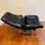 Vintage Ekornes Stressless Leather Swivel Recliner Chair & Ottoman 5 thumbnail