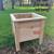 Hand Crafted Cedar Planters - Elevated for easy cleaning 3 thumbnail