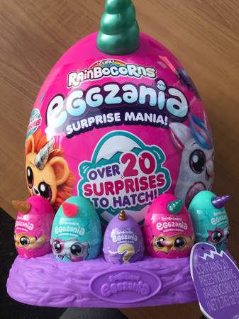 NIB Rainbocorn Eggzania 1