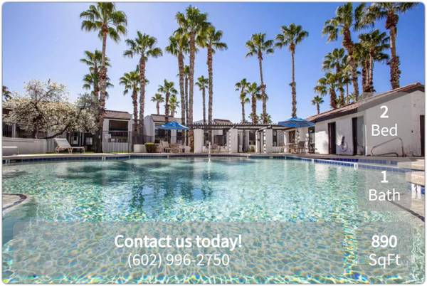 $1,375 / 2br - 890ft2 - Abundant space in your new 2 bed 1 bath, along with washer and dryer (Phoenix - Cholla Cove Park)64024823917955121