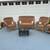 Hampton Bay 4 Piece Patio Set with Fire Pit 1 thumbnail