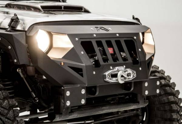 2007-2018 JEEP JK FRONT FULL WIDTH GRUMPER Fab Fours 1