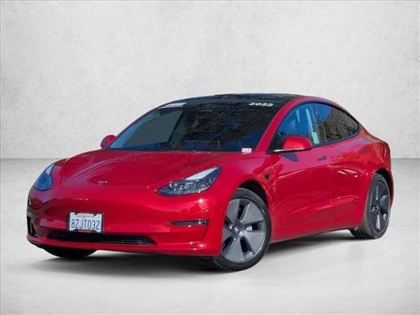 2022 Tesla Model 3 Long Range AWD All Wheel Drive Electric AUTONATION 1