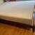 Double size wooden platform bed frame and mattress set 1 thumbnail
