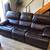 Brown leather sofa 1 thumbnail