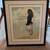 Blue Lacquer Framed Susan Rios Beach Scene—Excellent Condition 2 thumbnail