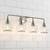 Brushed Nickel Bathroom Light Fixture 4 Lights Bathroom Vanity Lights 1 thumbnail
