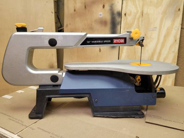 Ryobi 16 in Variable Speed Scroll Saw Corded 1.2 Amp Tilting Table SC1 1