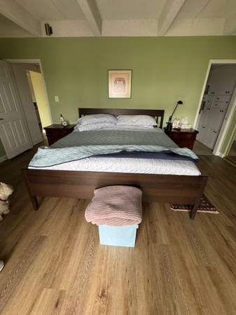 IKEA King bed 1