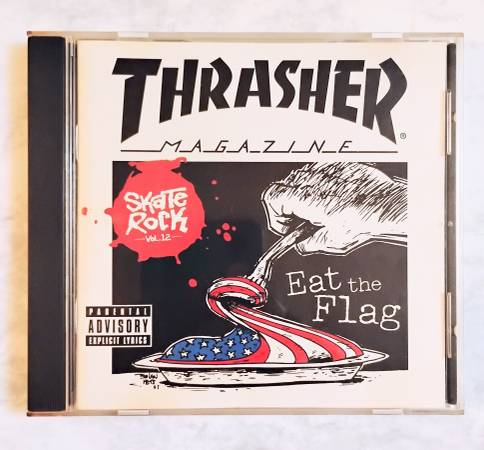 Thrasher Magazine Skate Rock Vol. 12: Eat The Flag CD/DVD - cds